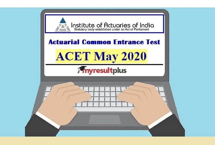 ACET 2020 Exam in June, Application Process Ends in Few Hours, Apply till 3 PM