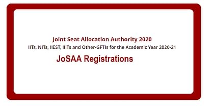 JEE Advanced 2020 Result Declared, Registrations for JoSAA To Begin Tomorrow
