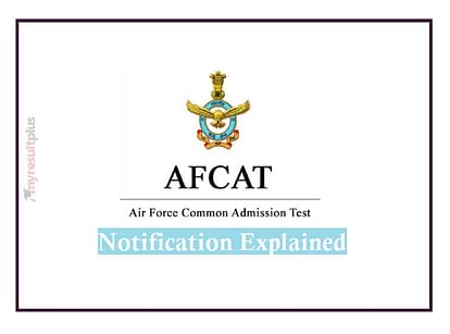 AFCAT 2 Notification 2021 Released for 334 Flying Branch & Ground Duty Vacancies, Details Here