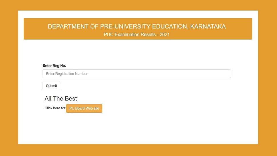 Karnataka 2nd PUC Result 2021 OUT: Special Exam Dates Announced, Apply before July 31