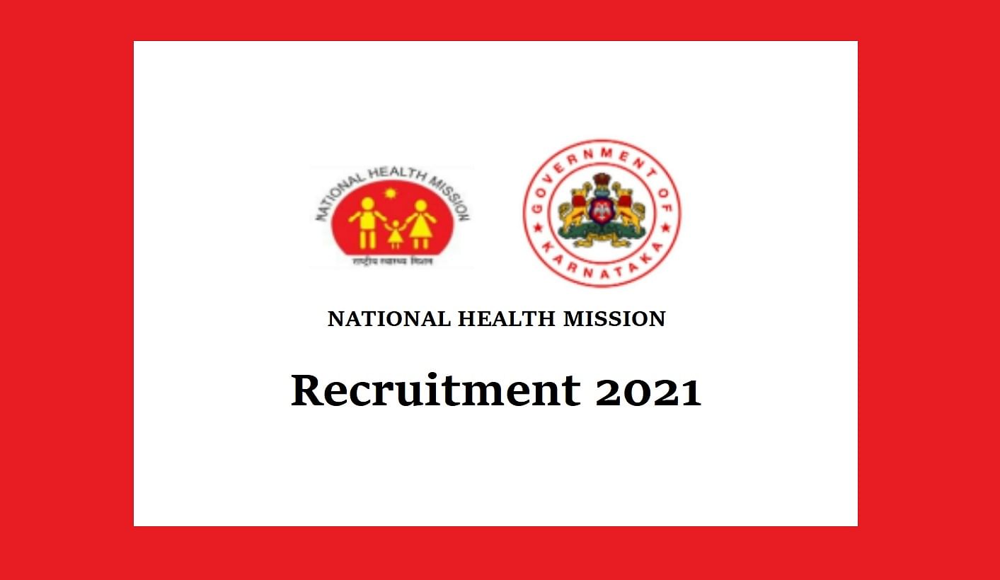 Karnataka NHM Recruitment 2021: Apply for 3006 Community Health Officer Posts, Jobs Details Here