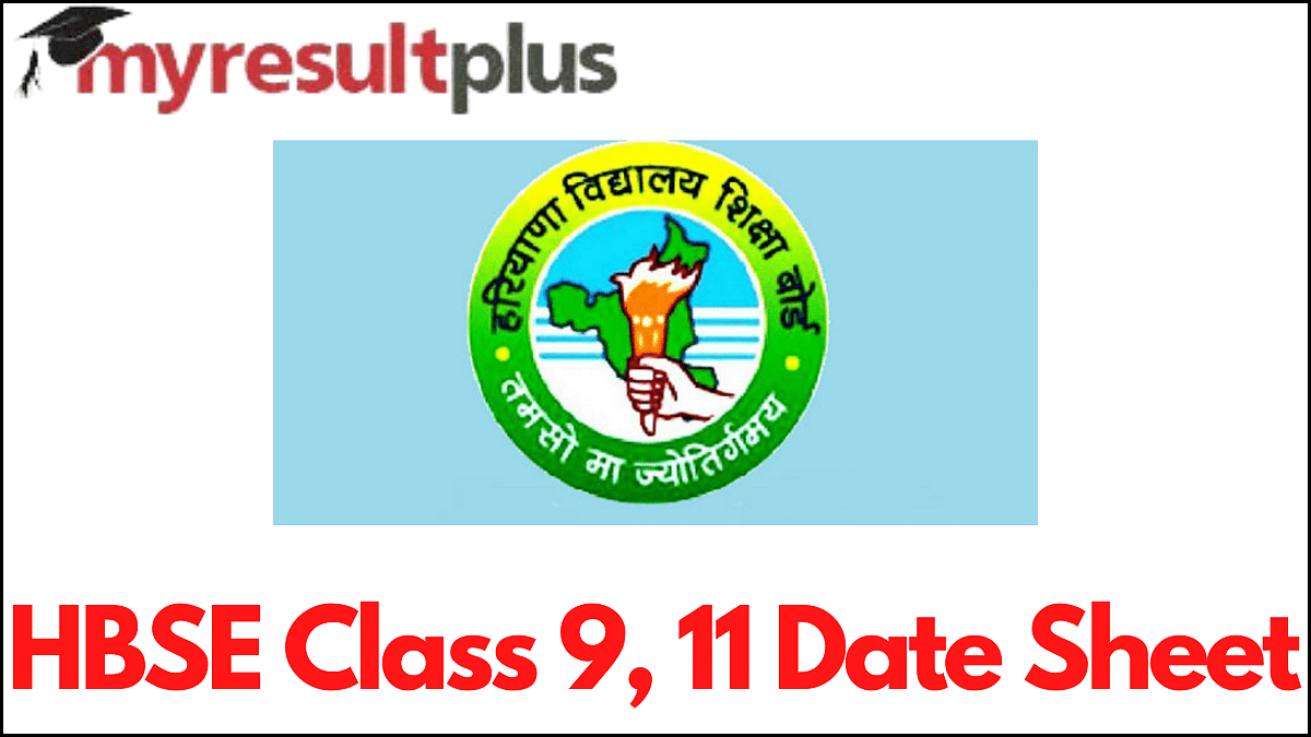 HBSE Date Sheet 2022 for Class 9 and 11 Released, Check Complete Schedule Here