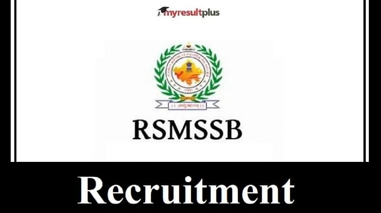 Rajasthan Rsmssb Lab Assistant 2022 Results Declared @rsmssb.rajasthan ...