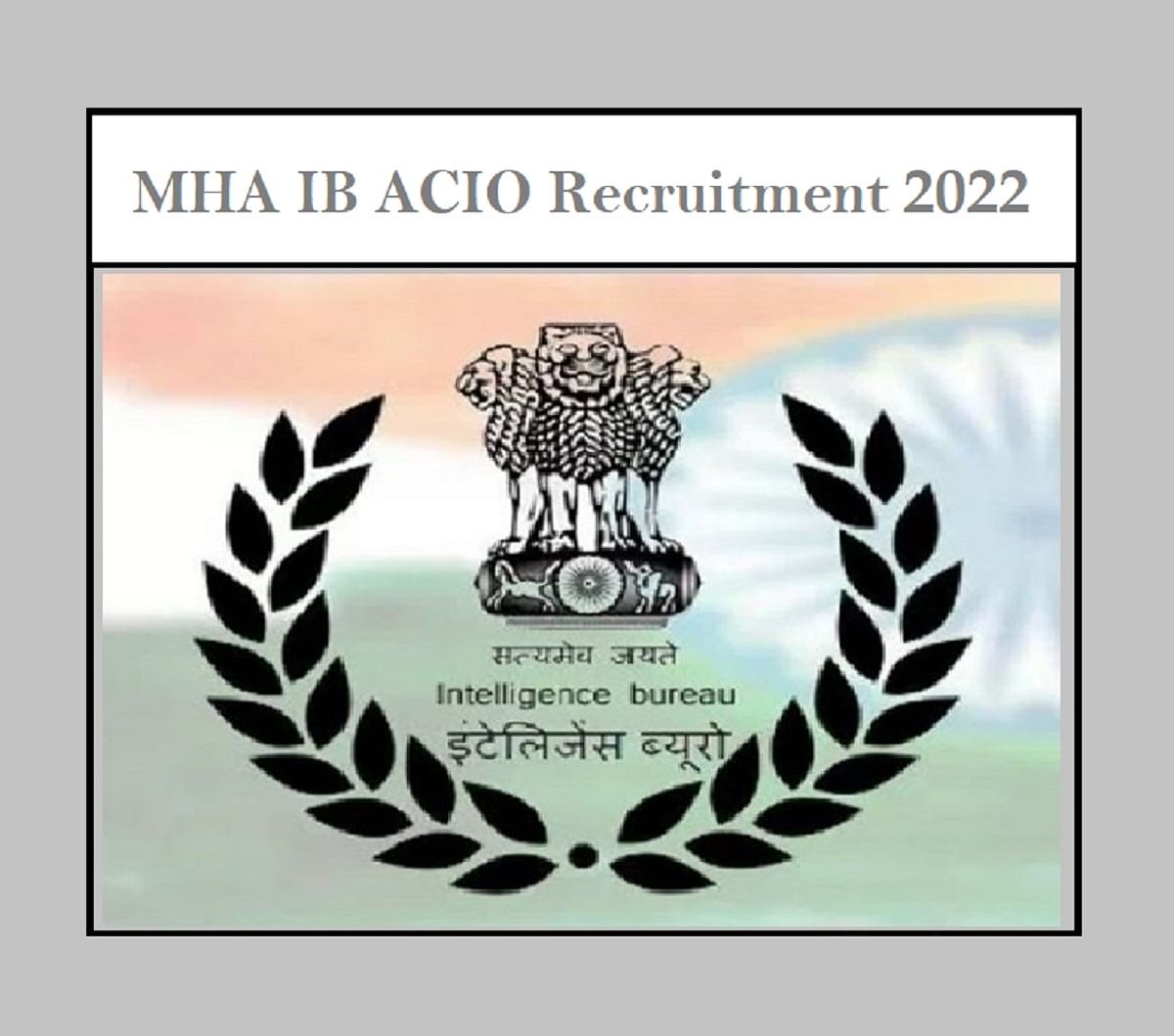 MHA IB Recruitment 2022: Few Hours Left to Apply for 150 ACIO Posts, Direct Link Here