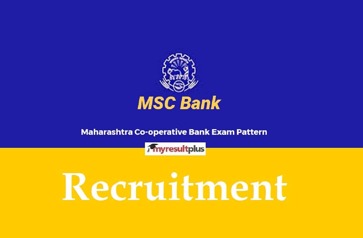 Maharashtra State Cooperative Bank Recruitment 2022 for 195 Trainee Clerk and Officer Posts, Details Here