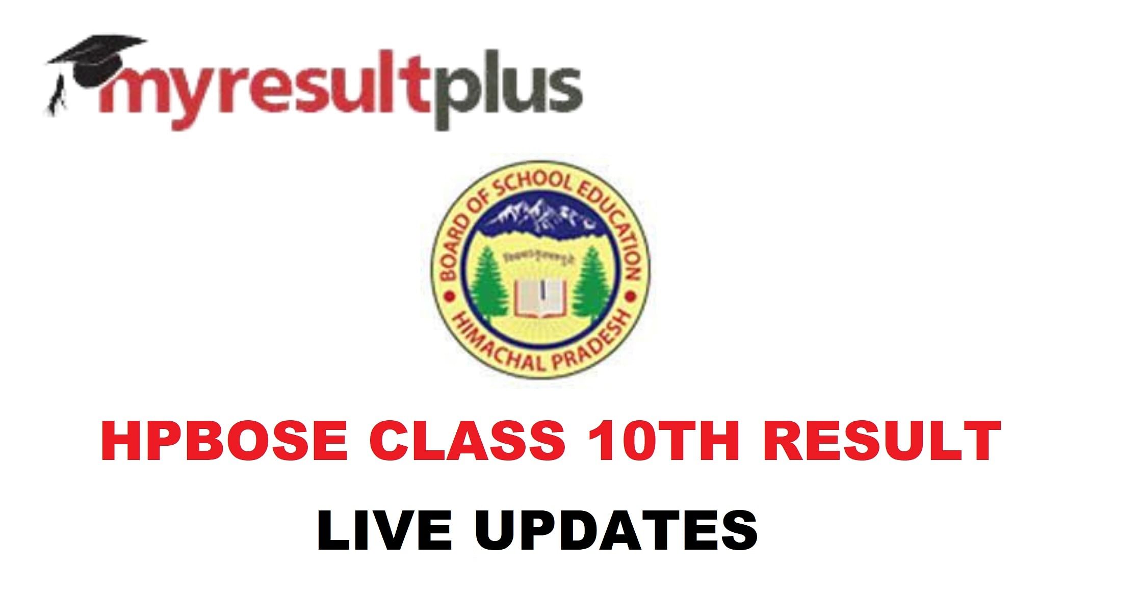 HPBOSE  Matric Result 2022 Live Updates :HP Board Class 10th  Results Declared, Pass Percentage Records at 87.5%