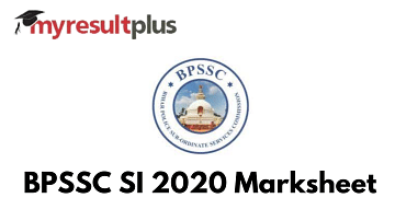 BPSSC SI 2020 Mark Sheets Out, Direct Link to Download Here