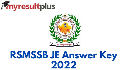 RSMSSB JE Answer Key 2022 Out, Steps to Download Here