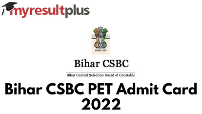 CSBC Bihar Fireman Admit Card 2022 Available for Download, Direct Link Here