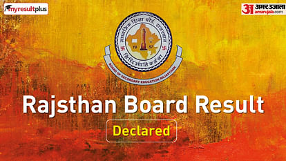 RBSE 10th Result 2023 Out: Rajasthan Board Class 10th Result Declared, Check Pass Percentage, Toppers List