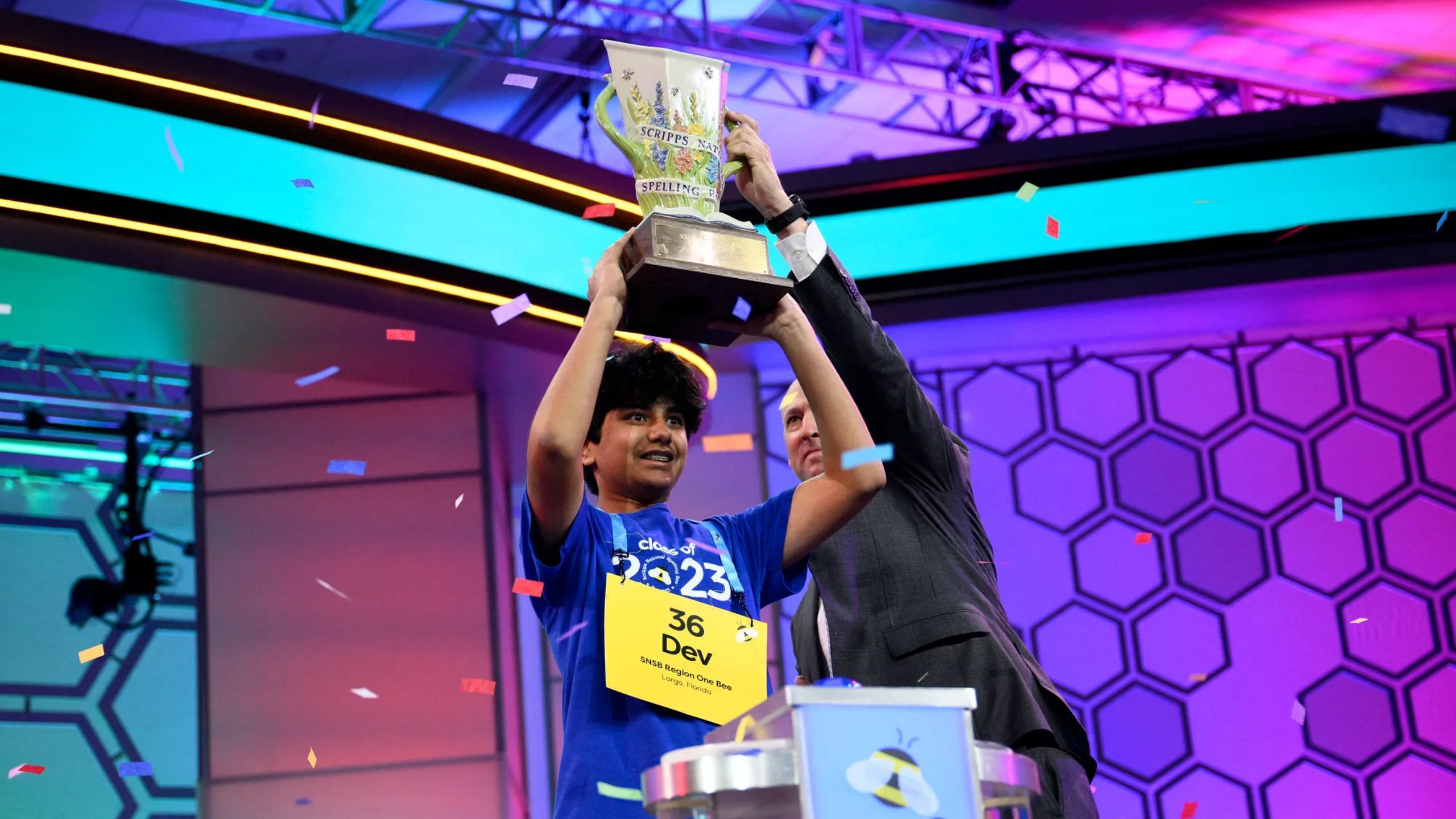 US Spelling Bee: Indian-Origin Boy Dev Shah Wins by Successfully Spelling an 11-Letter Word