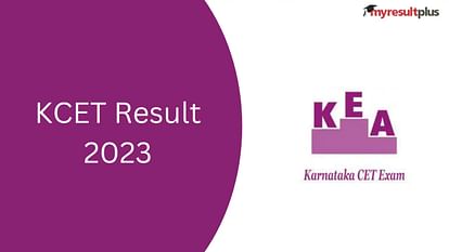 KCET Result 2023 Out: Karnataka Common Entrance Test 2023 Result Declared at karresults.nic.in, How to Check