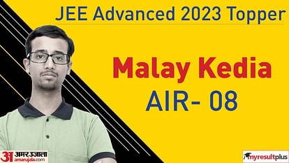 JEE Advanced 2023 Topper Story: Malay Kedia Secures AIR-8, Says Doubt-Solving Ensured Success