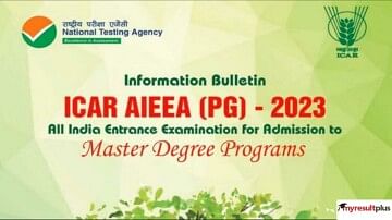 ICAR Exam: NTA Releases ICAR AIEEA PG & PhD Exam Dates 2023; Check Details