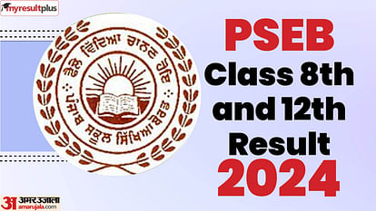 PSEB Class 8th, 12th Results 2024 declared: Check pass percentage, toppers list here