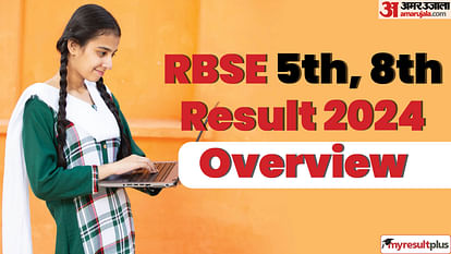 RBSE 5th, 8th Result 2024 declared, Check the exam overview and grading system here