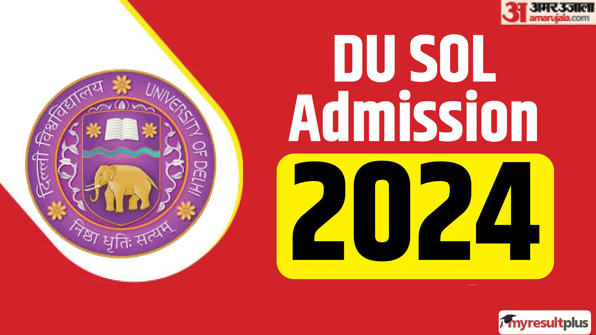 DU SOL Admission 2024 Registration window for PG, MBA programs open now; Read about eligibility criteria here