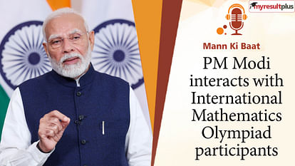 Mann Ki Baat: PM Modi  interacts with International Mathematics Olympiad participants