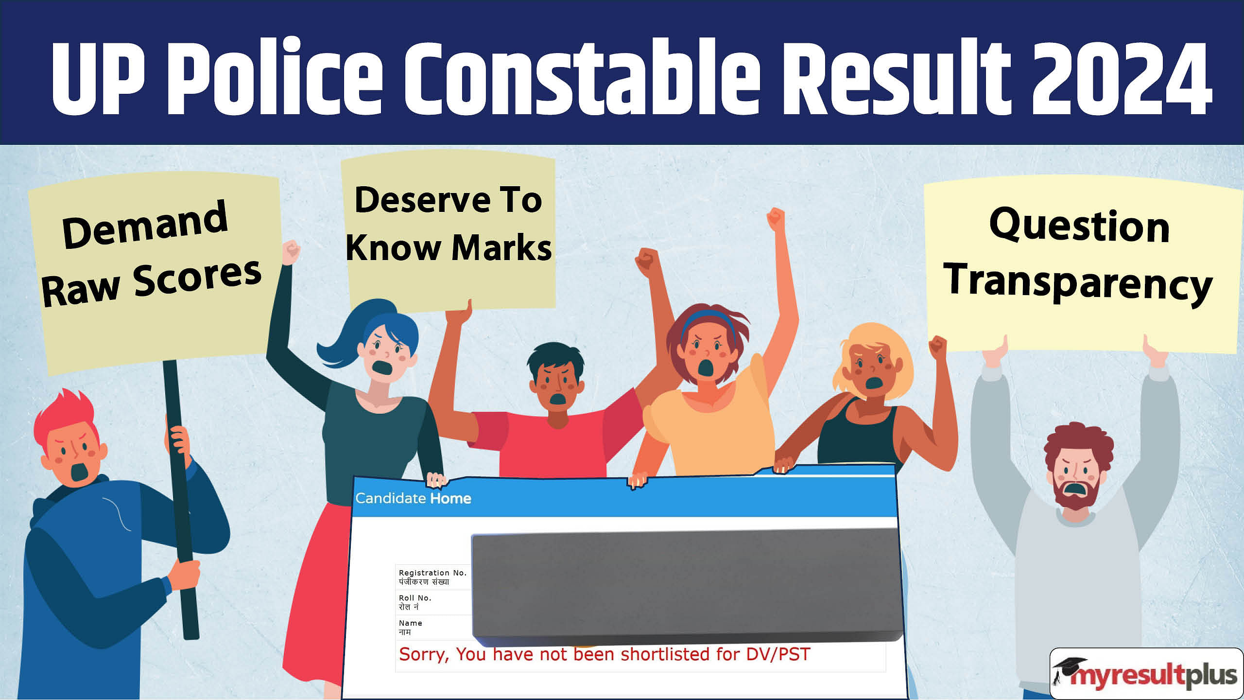 UP Police Constable Result 2024: Candidates demand raw scores, question transparency; Check the latest update