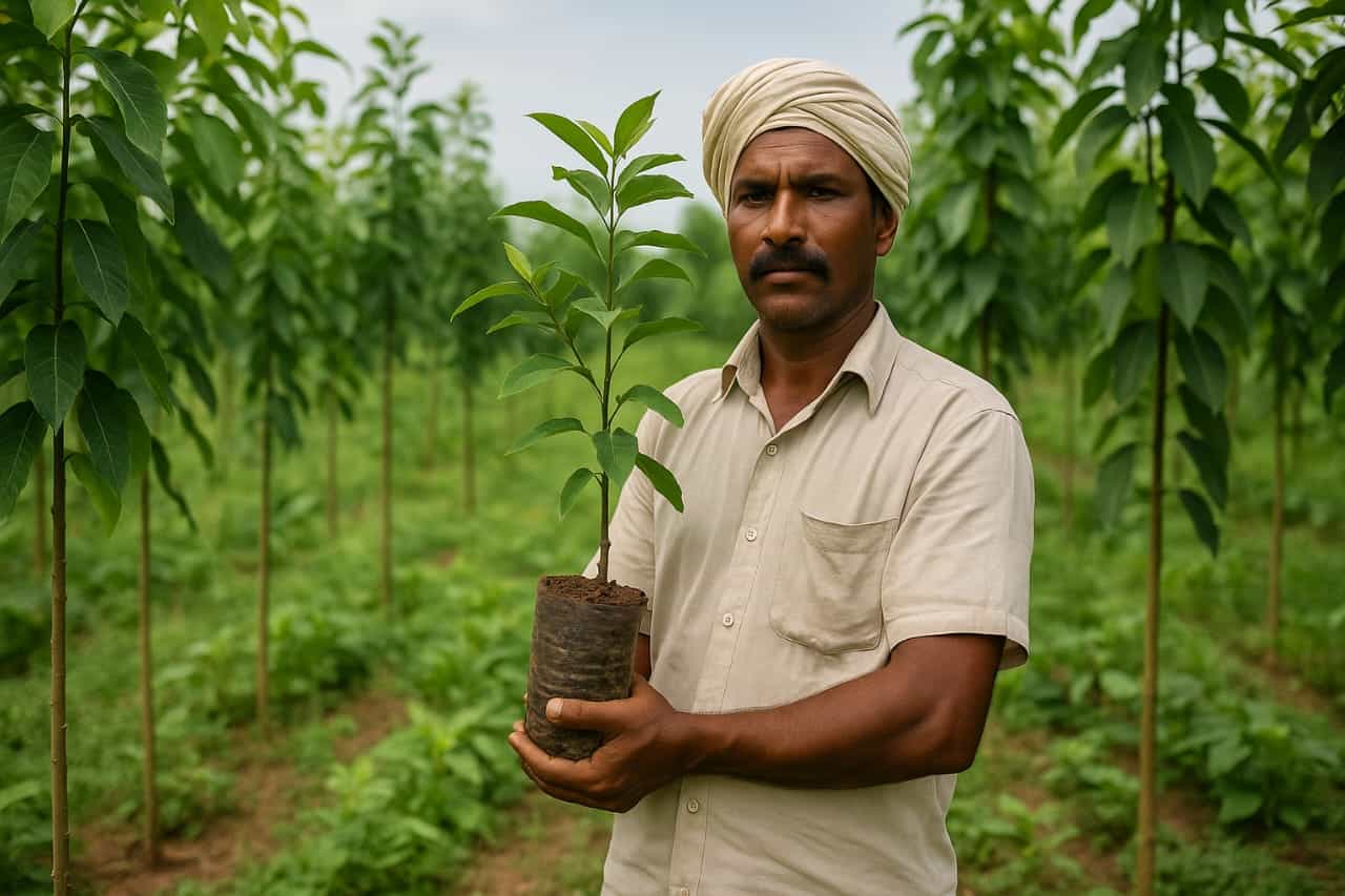 केरल के किसानों की कार्बन क्रेडिट से बढ़ेगी कमाई।
