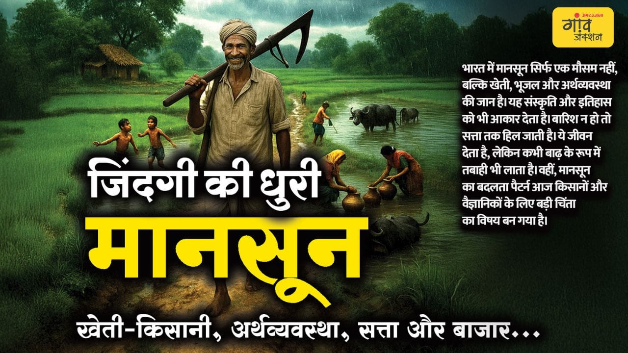 जिंदगी की धुरी मानसून