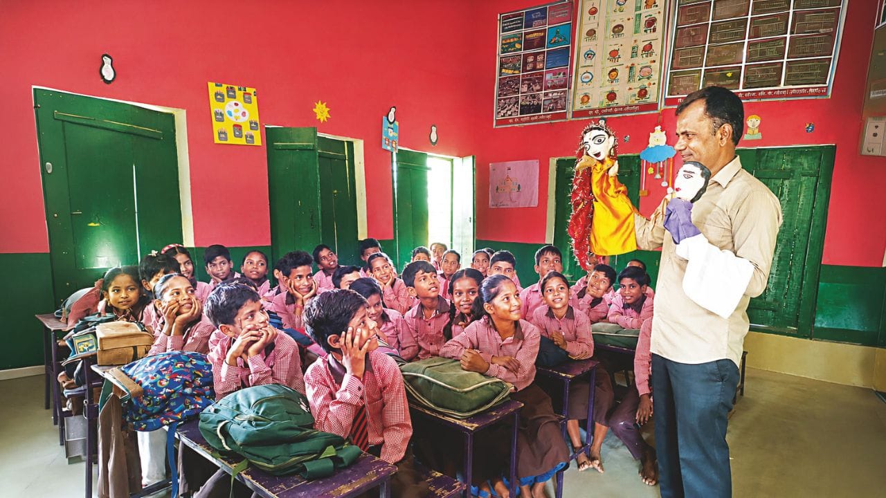 बीआरसी में भी दिखाई जाती है पुतुल कला