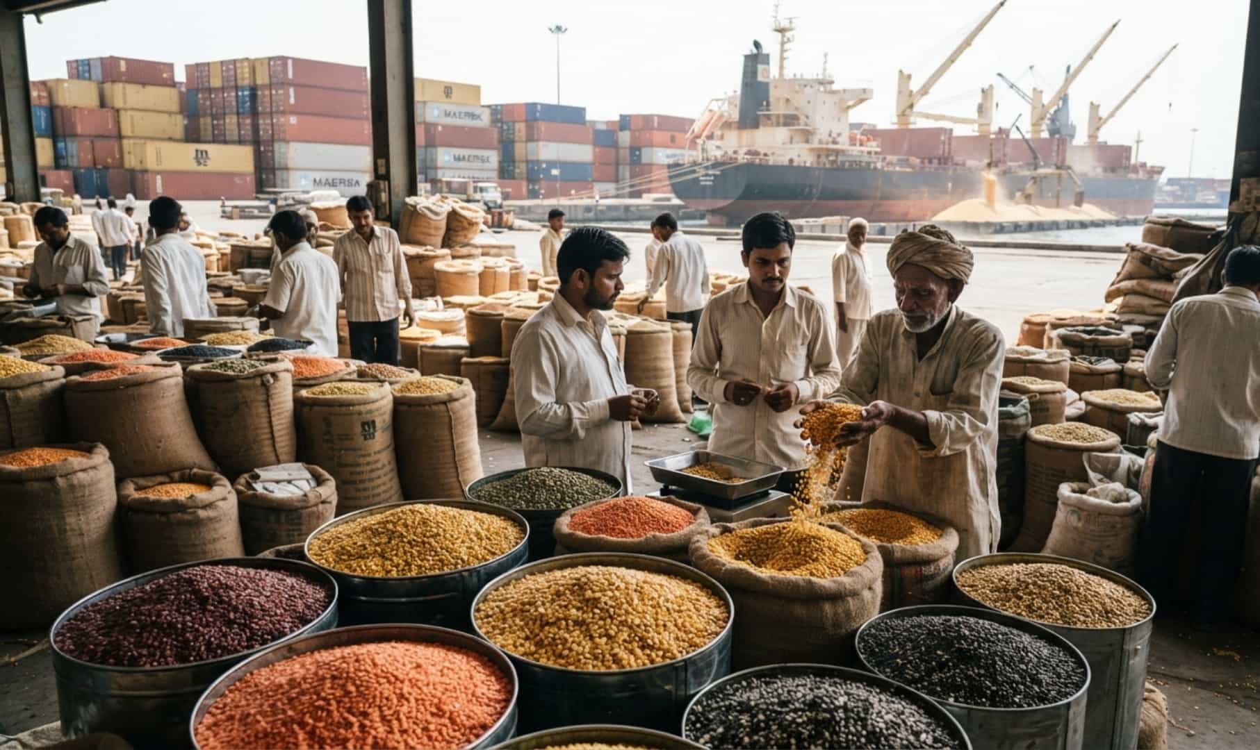 अप्रैल से जुलाई के बीच भारत ने विदेश से जमकर खरीदी दाल।