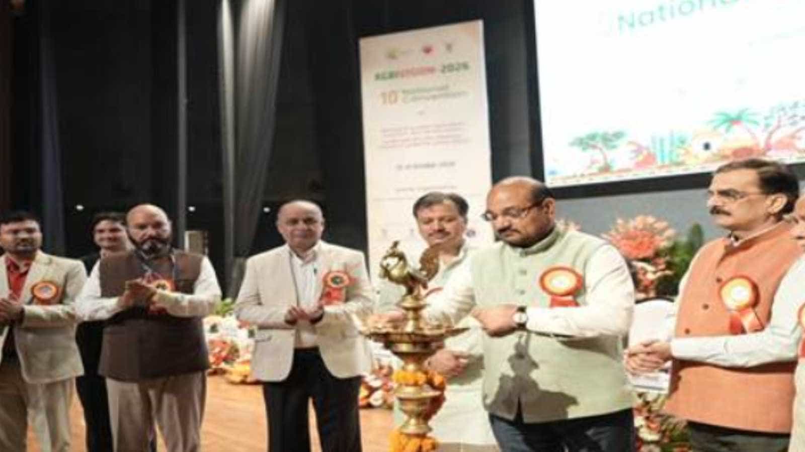 आईसीएआर-एनएएससी परिसर में एग्रीविजन का 10वां राष्ट्रीय अधिवेशन-2026 शुरू हुआ।