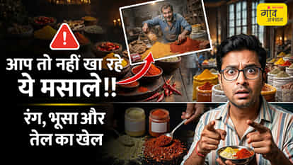 VIDEO: The racket of adulteration in turmeric, coriander, and chili! 3,759 kg of material seized; factory raid