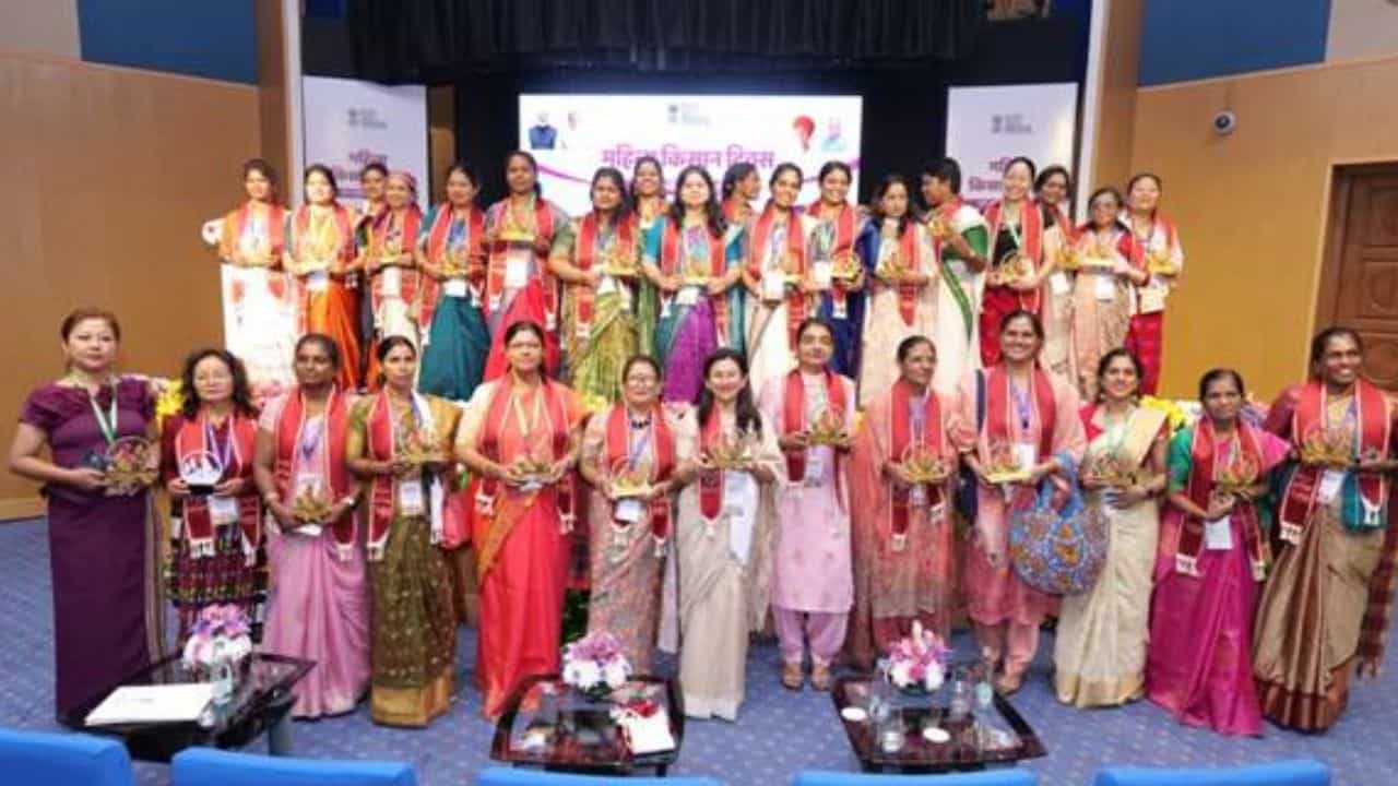 खेती में महिलाओं के योगदान को मिला सम्मान
