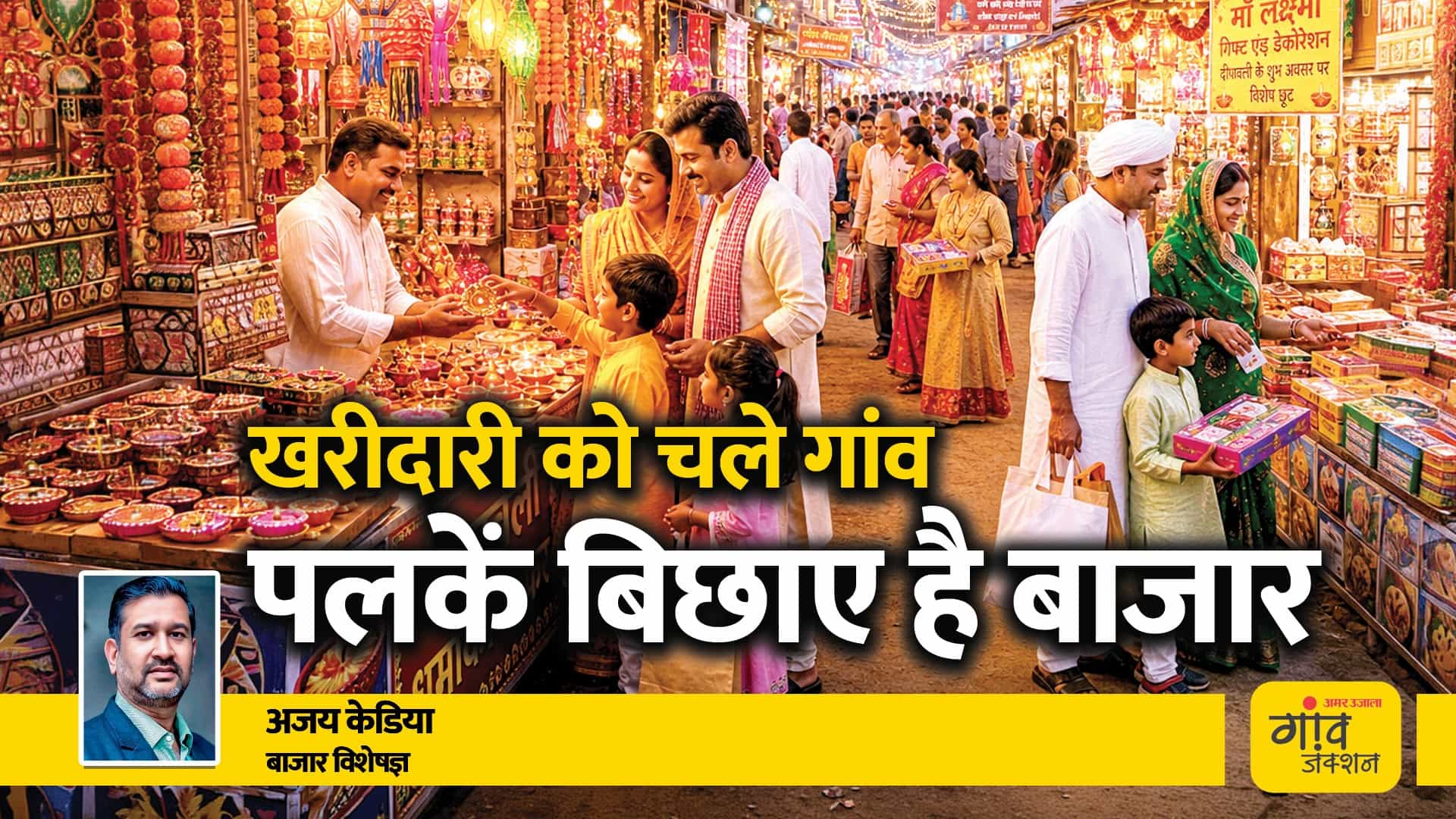त्योहारी सीजन में होने वाले कारोबार में ग्रामीण भारत अहम योगदान देता है।