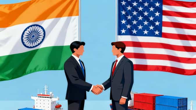India-US Trade Deal पर बातचीत India-US Trade Deal पर बातचीत