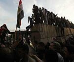thousands took to the streets in egypt 