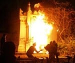 one dead dozens hurt as police clash with egypt protesters