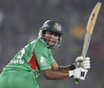 shakib al hasan fined for showing dissent