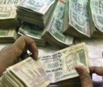 four trucks with over 150 bags of cash seized in mumbai