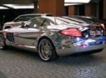pure white gold mercedes benz from saudi arabia
