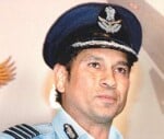 indian airforce gave second shock to sachin tendulkar