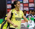 Saina moves up in world rankings