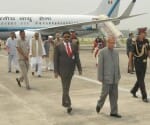 President's helicopter Implicated in bad weather