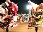 love zihad impact garba pandal in indoor.