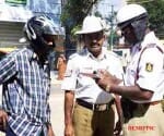 biker's wife cried molestation when mumbai traffic policeman stopped