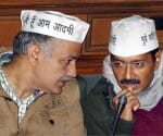 attack on manish shishodiya's car