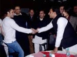 salman, madhuri defend saifai performance, donate rs 25 lakh