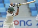 younis and misbah hits fifties in dubai test