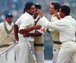 Ganguly fights with Kumble for Harbhajan.