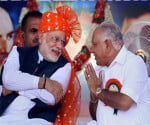 how modi made bjp to vote for telangana and raised issue of seemandhra in karnataka