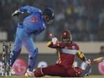 ms dhoni s great effort for stumping