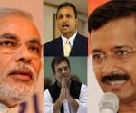 AAP Poster campaign accuses Ambani, Modi, Rahul