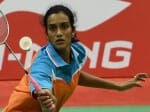 Indian star Schuettler Sindhu won badminton semifinal